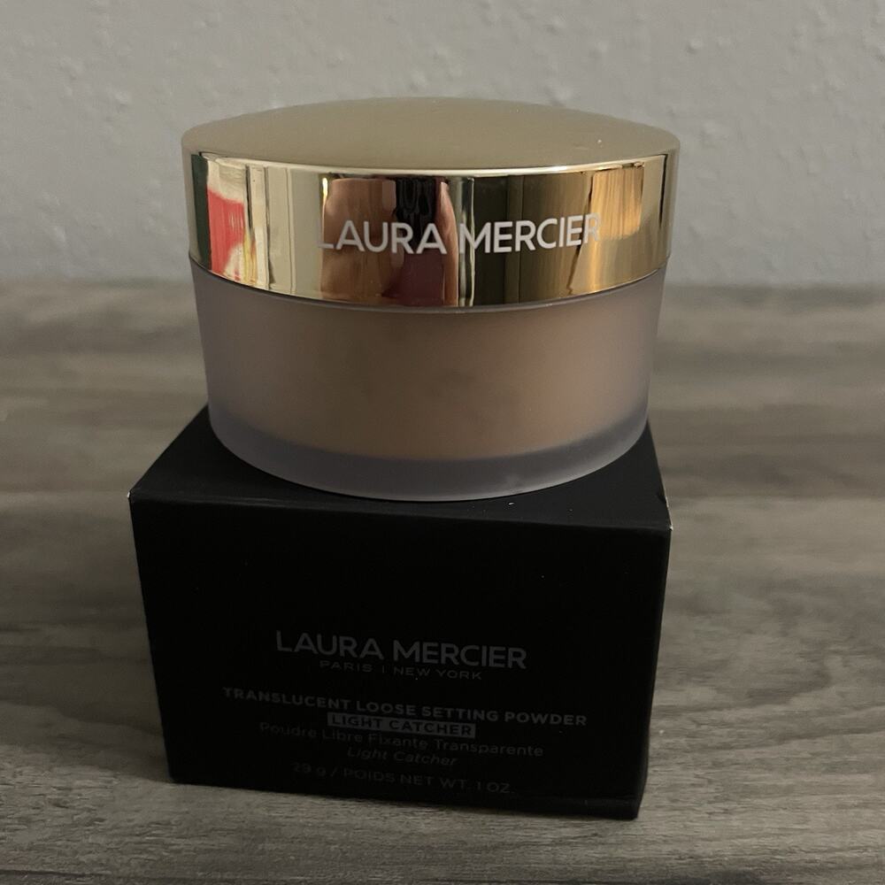 NIB Laura Mercier Honey Star Light Catcher Translucent Loose Setting Powder 1 oz